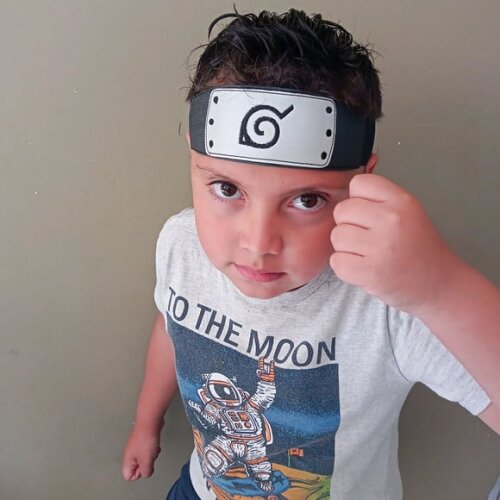 Headband Naruto Infantil - Bandana
