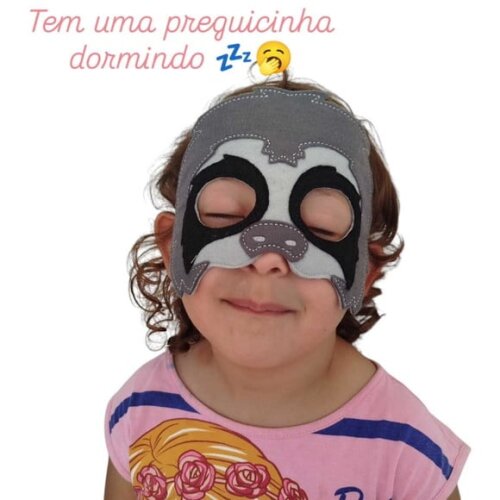 Mascara Bicho Preguiça Feltro