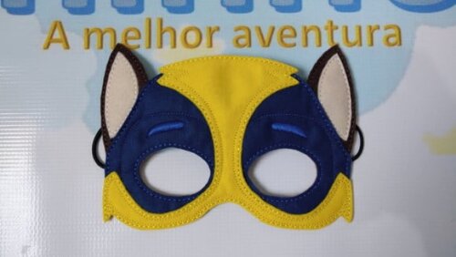 Máscara Chase Super Filhote com Bracelete