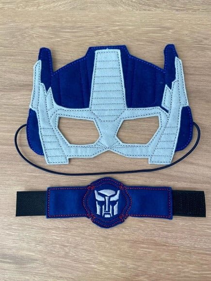 Máscara Optimus Prime com Bracelete