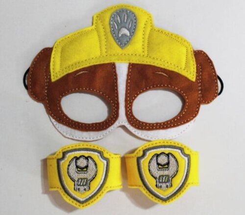 Máscara RUBLLE Patrulha Canina com 2 Braceletes - Infantil