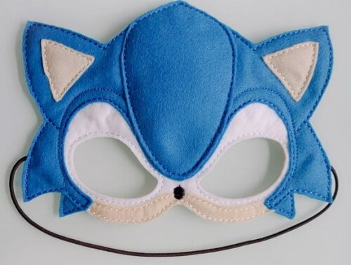 Máscara Sonic Infantil