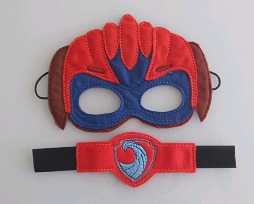 Máscara ZUMA Super Patrulha Canina com Bracelete