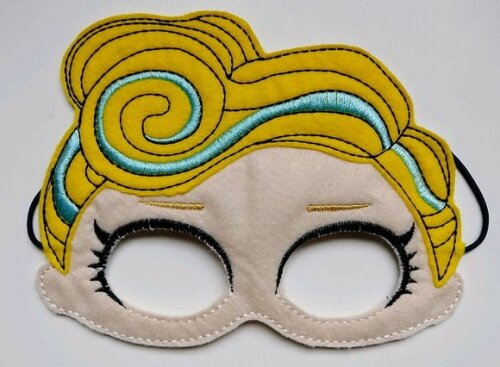 Mascaras LOL Surprise -Infantil -Bordada Feltro Duplo