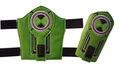 Relógio Ominitrix Ben10 em Couro Ecológico