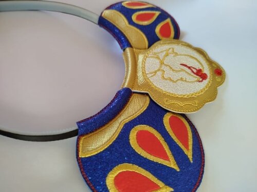 Tiara Branca de Neve com Brilho - Luxo