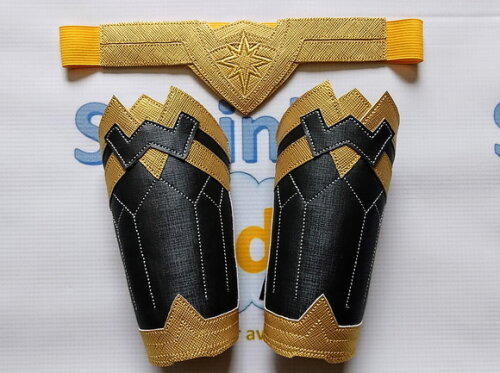 Tiara e Braceletes Mulher Maravilha - Infantil -