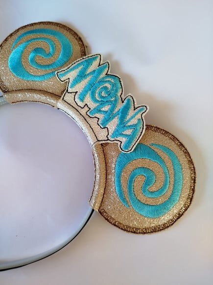 Tiara Moana com Brilho - Luxo