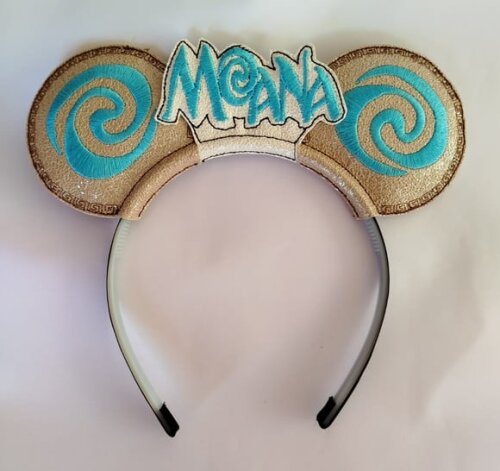 Tiara Moana com Brilho - Luxo