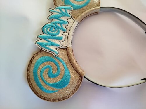 Tiara Moana com Brilho - Luxo