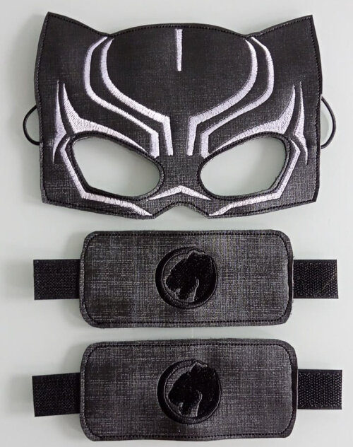 Kit Super Heróis com Braceletes - Couro Ecológico