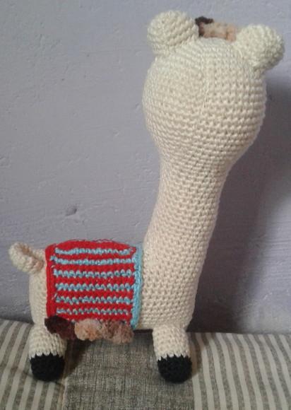 Baduci, a Lhama em Crochê Amigurumi
