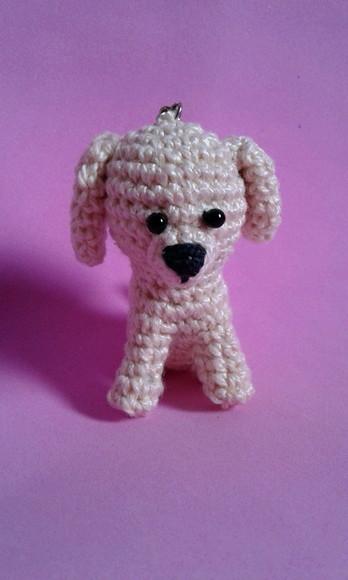 Chaveiros Cachorrinhos em Crochê Amigurumi