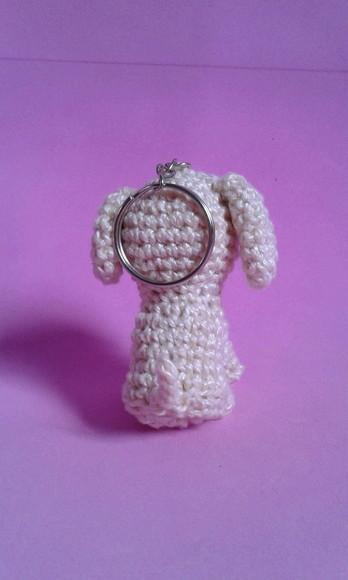 Chaveiros Cachorrinhos em Crochê Amigurumi