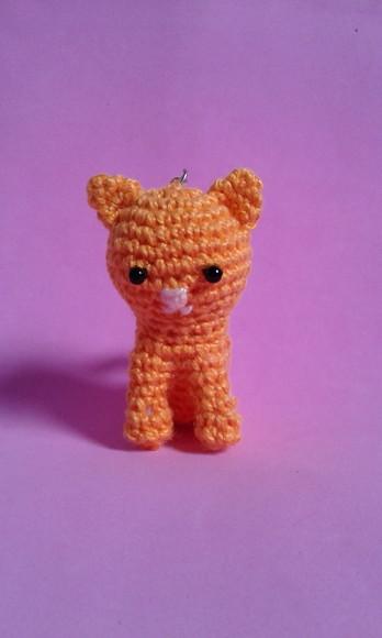 Chaveiros Gatinhos em Crochê Amigurumi