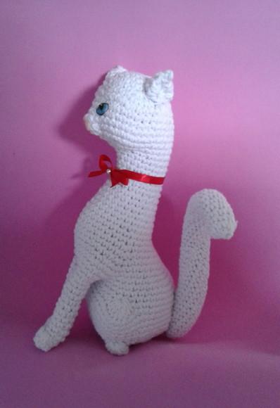Gata Belinha em Crochê Amigurumi