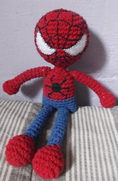 Homem Aranha em Crochê Amigurumi