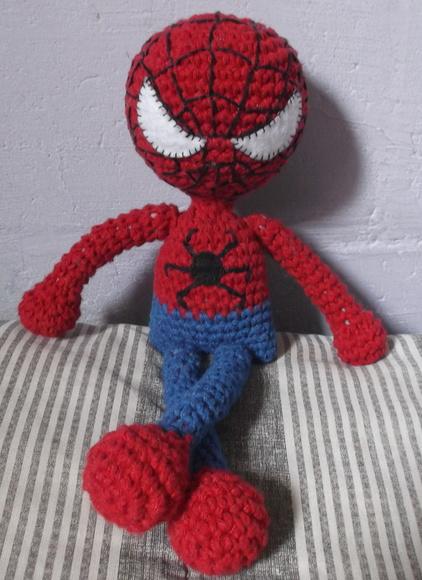 Homem Aranha em Crochê Amigurumi