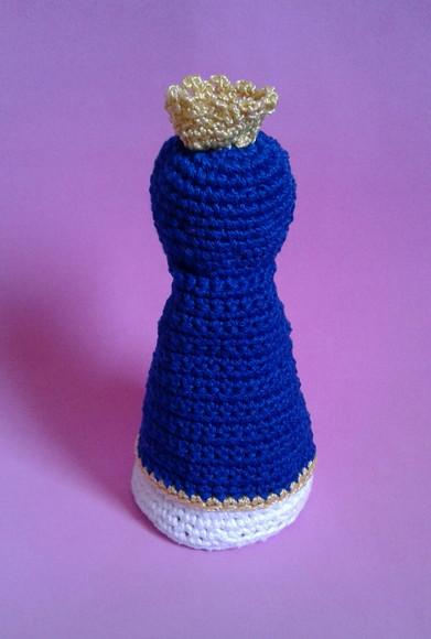 Nossa Senhora em Crochê Amigurumi