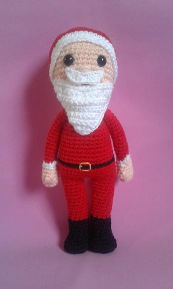 Papai Noel em Crochê Amigurumi