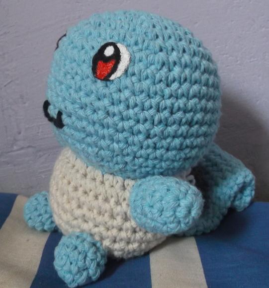 Squirtle de Crochê Amigurumi