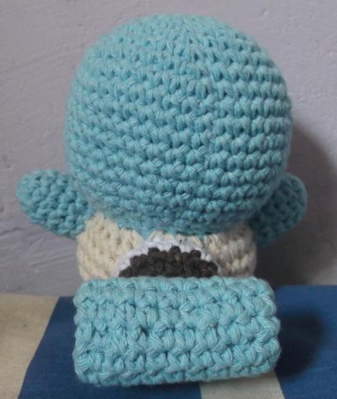 Squirtle de Crochê Amigurumi