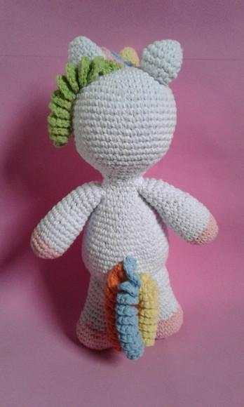 Unicórnio em Crochê Amigurumi