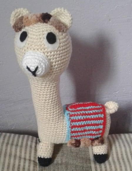 Baduci, a Lhama em Crochê Amigurumi