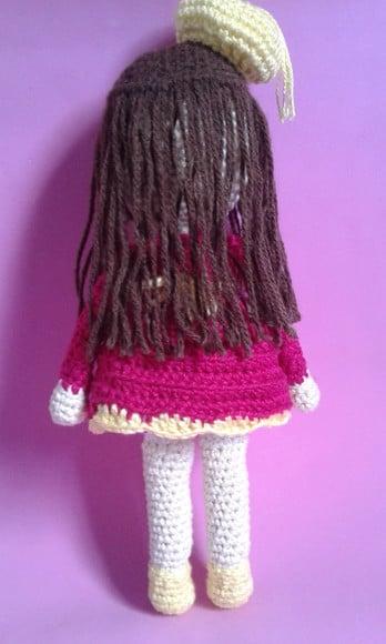 Boneca Lili em Crochê Amigurumi