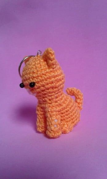 Chaveiros Gatinhos em Crochê Amigurumi