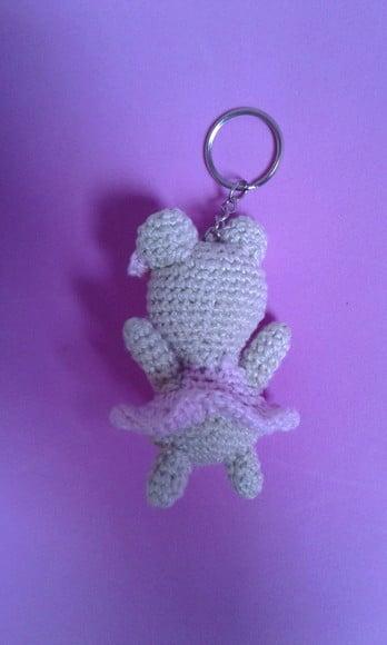 Chaveiros Ursinhas em Crochê Amigurumi