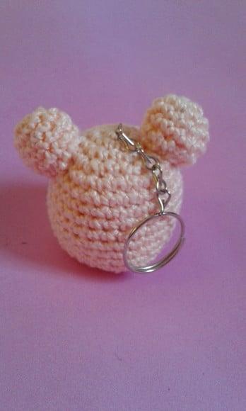 Chaveiros Ursinhos em Crochê Amigurumi