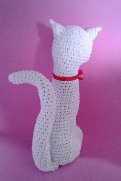 Gata Belinha em Crochê Amigurumi