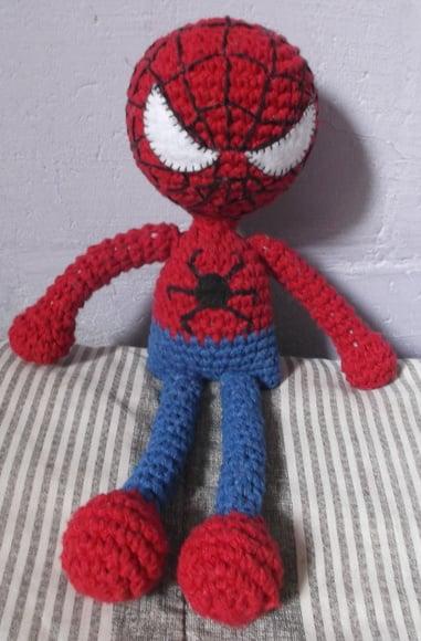 Homem Aranha em Crochê Amigurumi