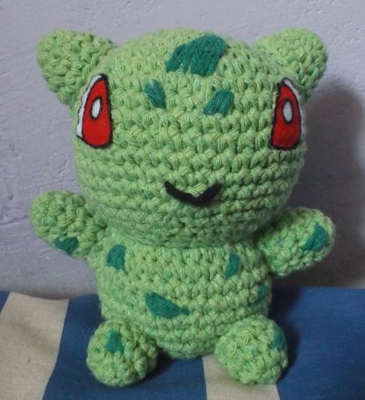 Kit Pokémons de Crochê Amigurumi