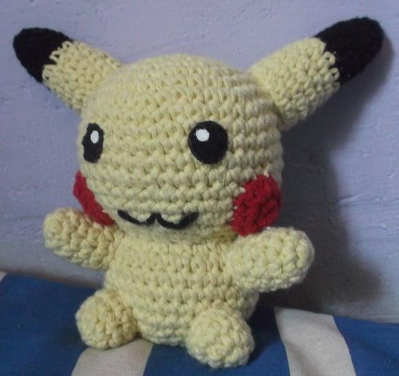 Kit Pokémons de Crochê Amigurumi