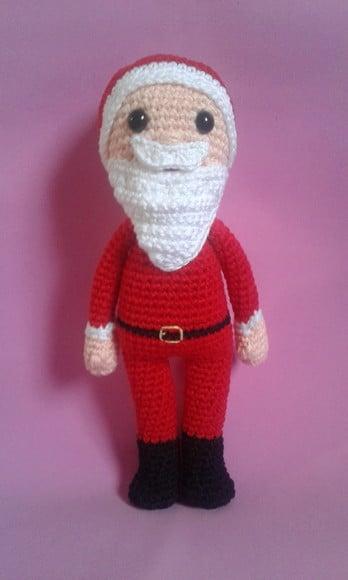 Papai Noel em Crochê Amigurumi
