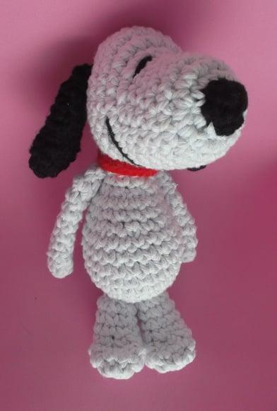 Snoopy de Crochê Amigurumi