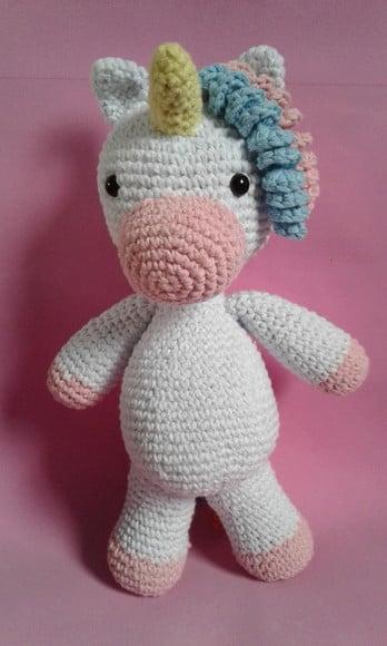 Unicórnio em Crochê Amigurumi