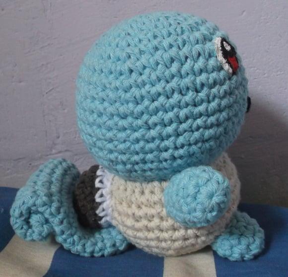 Squirtle de Crochê Amigurumi