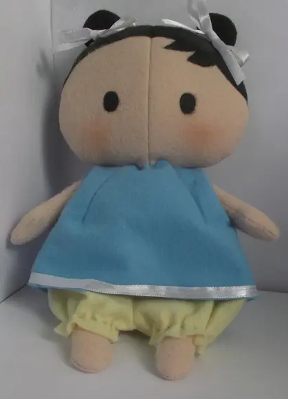Baby Tilda com Blusa Azul