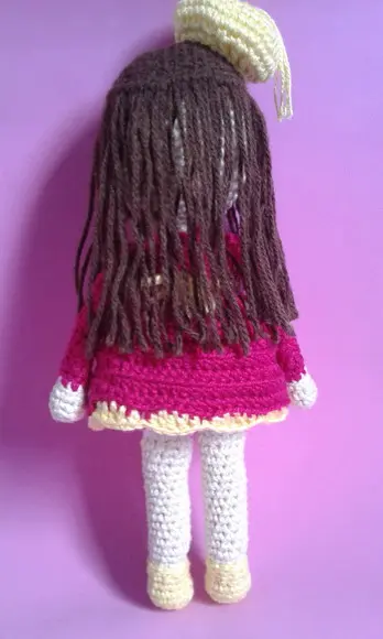 Boneca Lili em Crochê Amigurumi