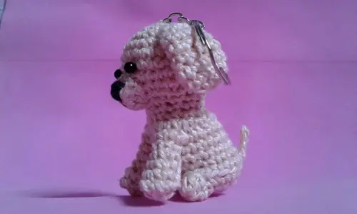 Chaveiros Cachorrinhos em Crochê Amigurumi