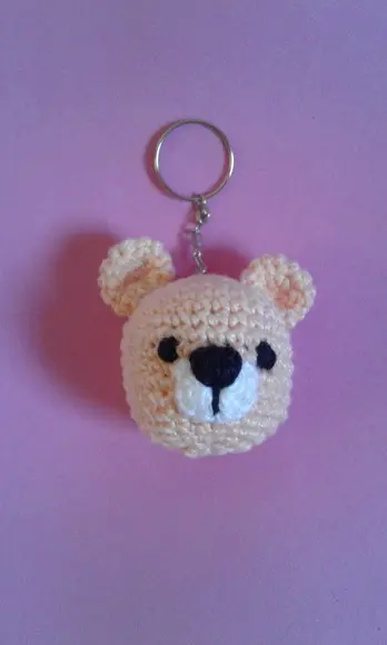 Chaveiros Ursinhos em Crochê Amigurumi