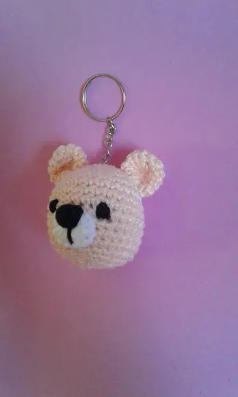 Chaveiros Ursinhos em Crochê Amigurumi