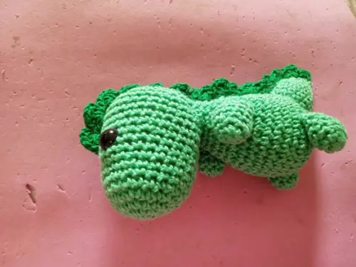 Dinossauro em Crochê Amigurumi