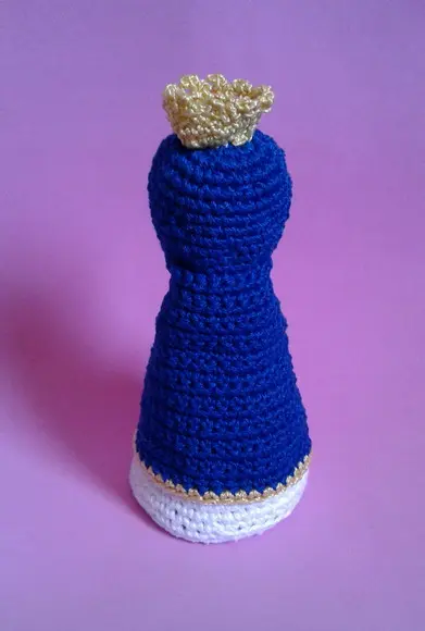 Nossa Senhora em Crochê Amigurumi