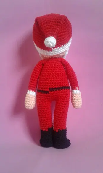 Papai Noel em Crochê Amigurumi