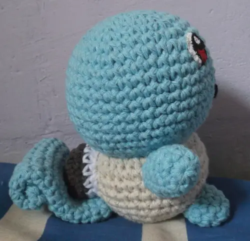 Squirtle de Crochê Amigurumi