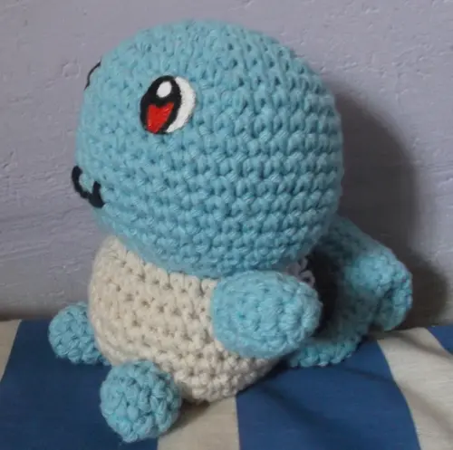 Squirtle de Crochê Amigurumi
